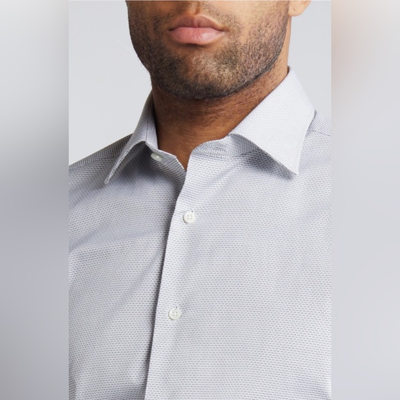 Canali Men’s Geometric-pattern Shirt NWOT - Picture 3 of 3